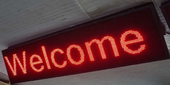 led signage