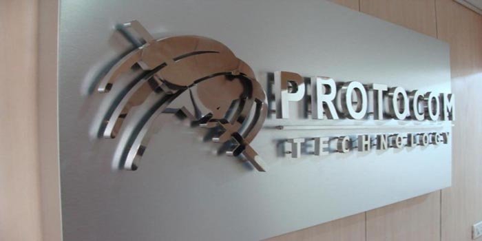 3d steel letter