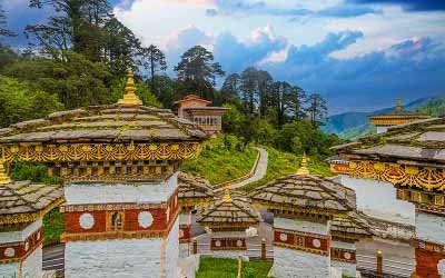 Dochula Pass tour package - 108 stupas Bhutan